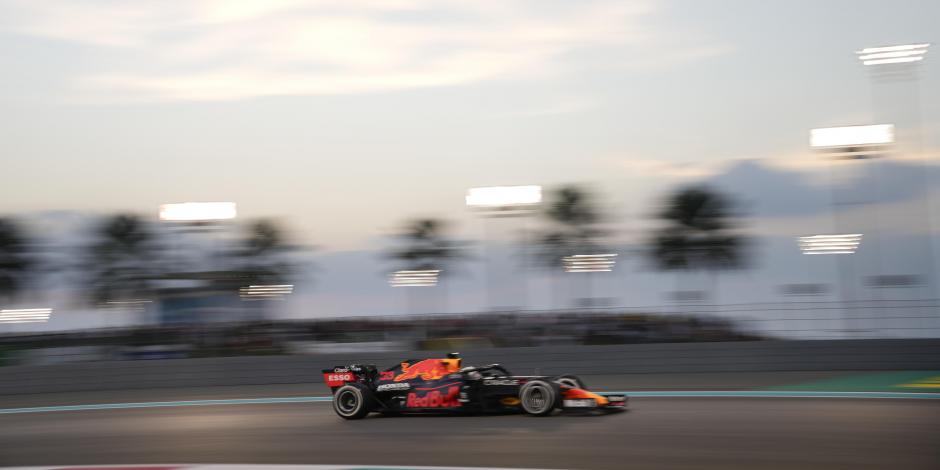 Max Verstappen, en el Gran Premio de Abu Dhabi de la F1