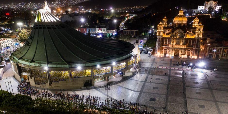 La Basílica de Guadalupe ha recibido a los visitantes en el marco de la celebración del Día de la Virgen