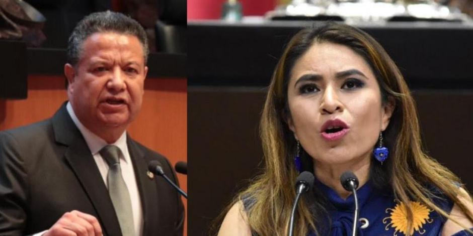 Morena define al senador Julio Menchaca y a la diputada Simey Olvera como los mejores posicionados para la candidatura al gobierno de Hidalgo.