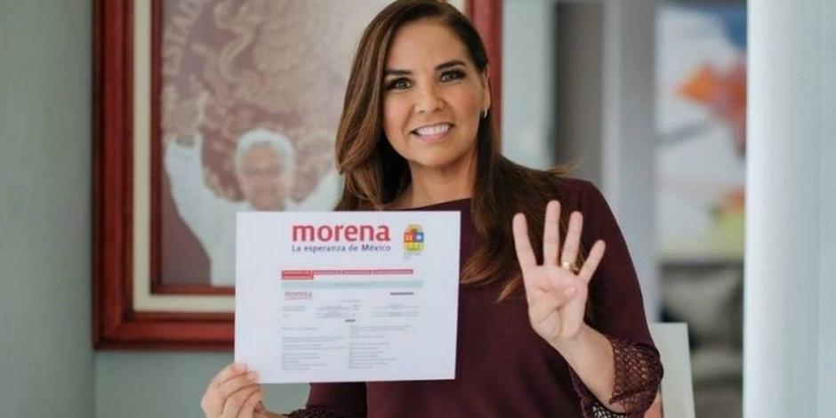 Mara Lezama es la candidata de Morena a la gubernatura de Quintana Roo.