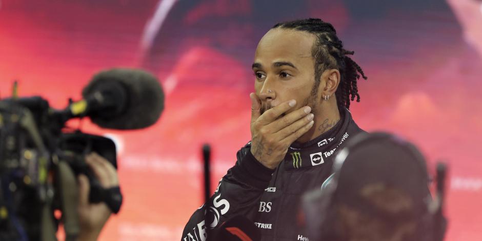 Lewis Hamilton se lamenta después de quedar subcampeón de la F1, el pasado 12 de diciembre, tras el Gran Premio de Abu Dhabi.