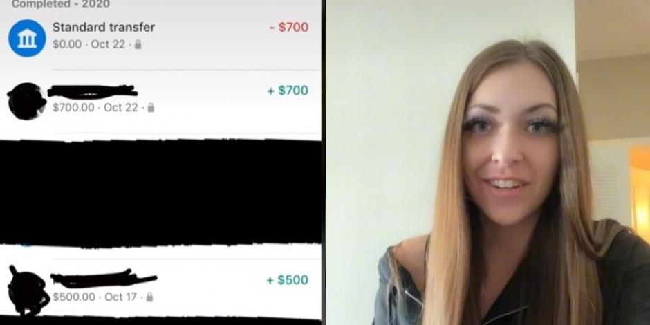 Mujer cuenta en TikTok que su "sugar daddy" le pagaba miles de dólares solo por mensajes de texto