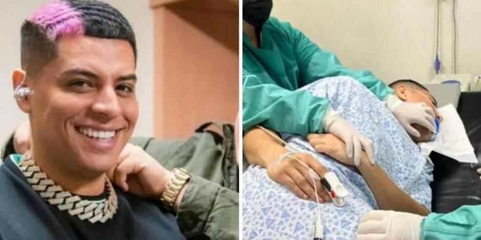 Eduin Caz reaparece tras ser hospitalizado: "Me siento un poquito mejor"