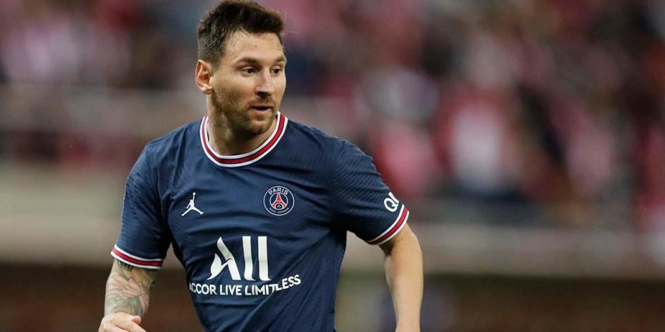.Lionel Messi es jugador del París Saint-Germain de la Ligue 1 de Francia.