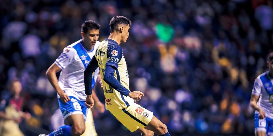 Puebla y América se vieron las caras en la cancha del Estadio Cuauhtémoc.