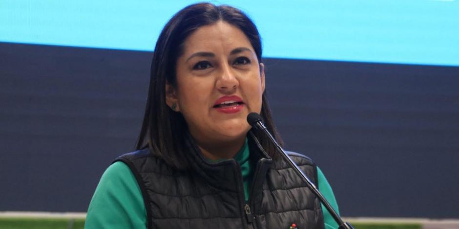 Alfa González, alcaldesa de Tlalpan.