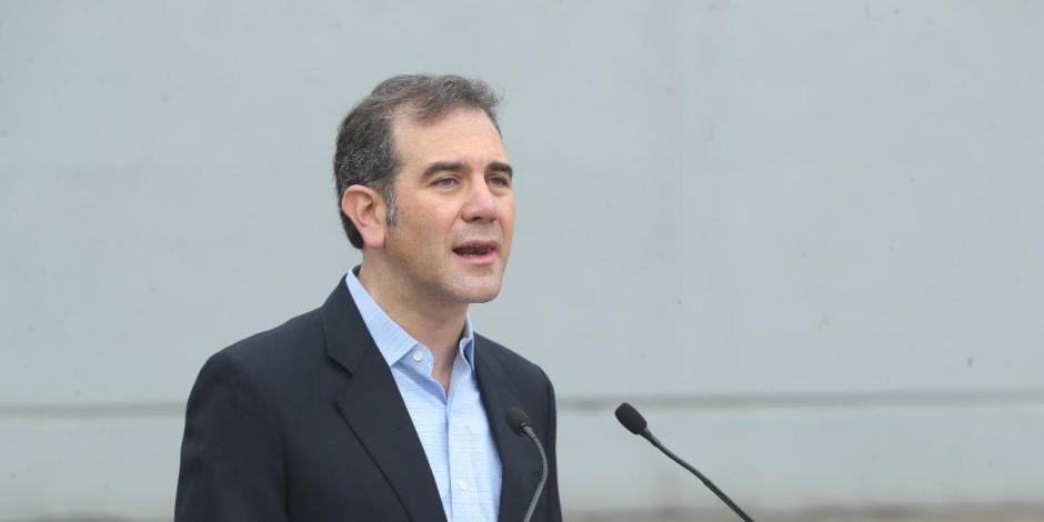 Lorenzo Córdova, consejero presidente del INE.