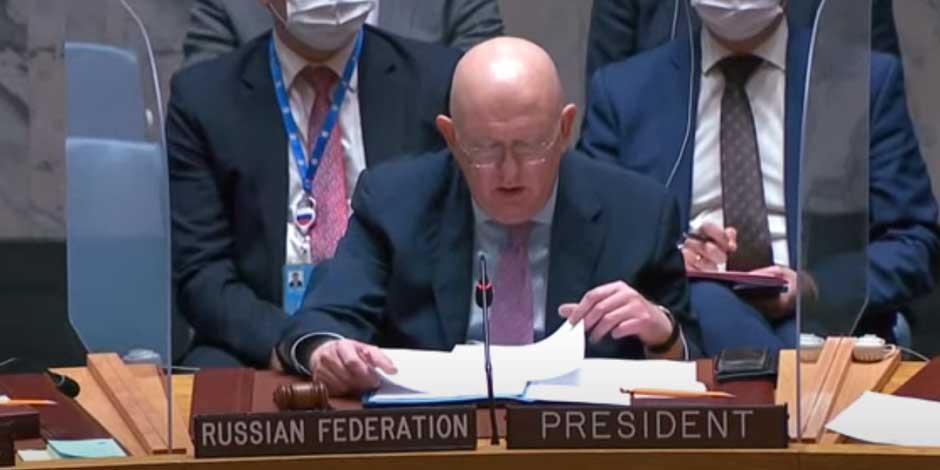 Rusia veta resolución que deplora la "agresión" rusa en Ucrania