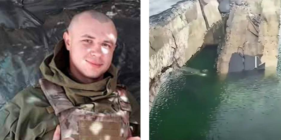 Vitaliy Volodymyrovych Skakun es el nombre del soldado que sacrificó su vida