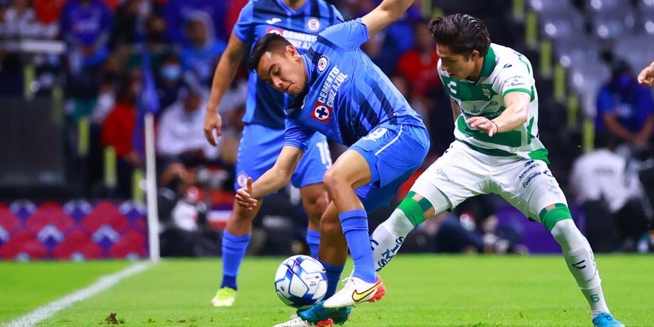 Cruz Azul cayó ante Santos en la Jornada 7 del pasado Torneo Clausura 2022 de la Liga MX.