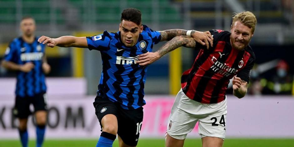 Milán e Inter de Milán juegan en la semifinal de ida de la Copa de Italia.