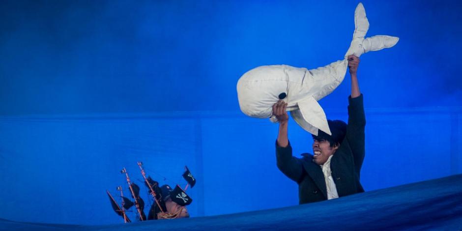 "Moby Dick" se presenta el 4 y 5 de marzo en el Teatro Ángela Peralta.