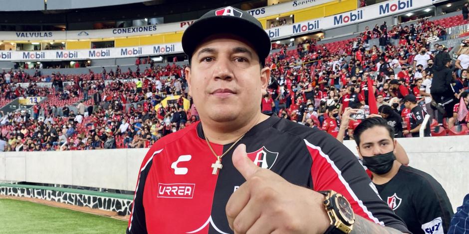 Eddy Reynoso, entrenador del "Canelo" Álvarez, es fiel seguidor del Atlas de la Liga MX.