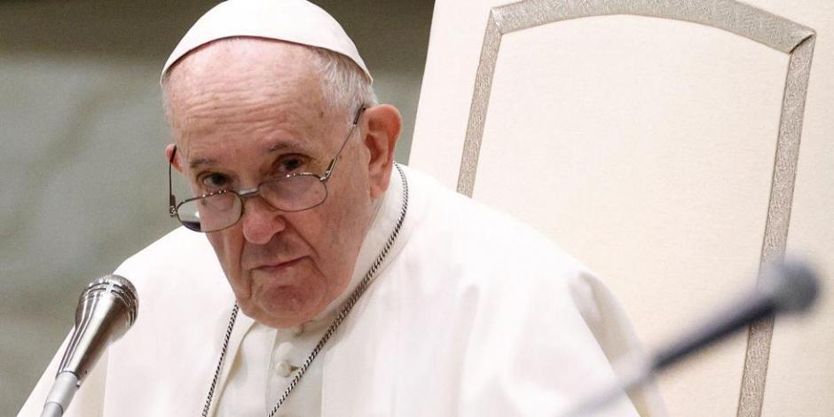 El Papa Francisco emitió una condena de la invasión de Ucrania