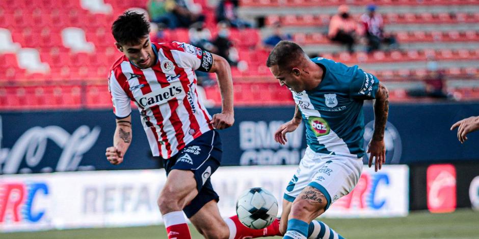 Atlético de San Luis derrotó a Puebla y le quitó el invicto en la Liga MX.
