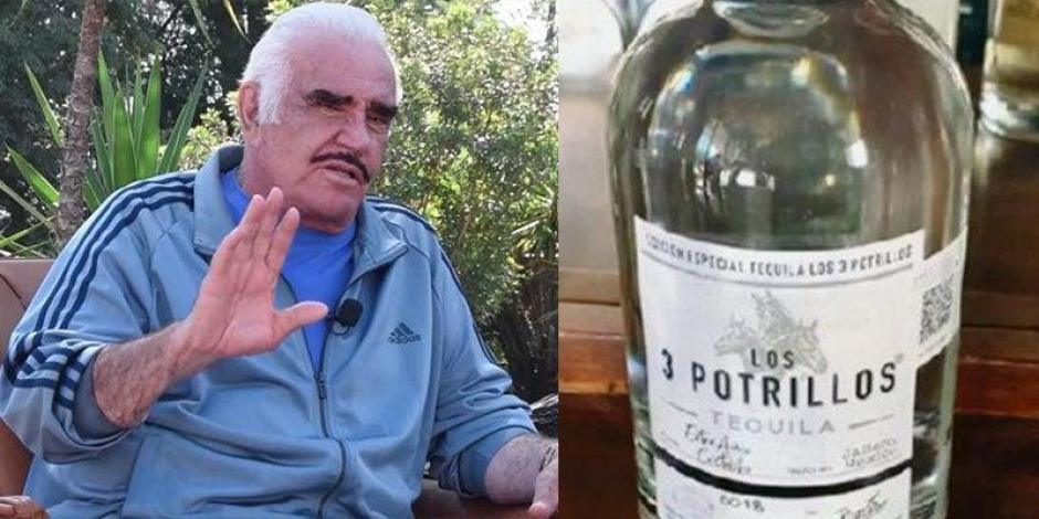 Vicente Fernández: ¿Cuánto cuesta costoso el tequila Los 3 Potrillos?