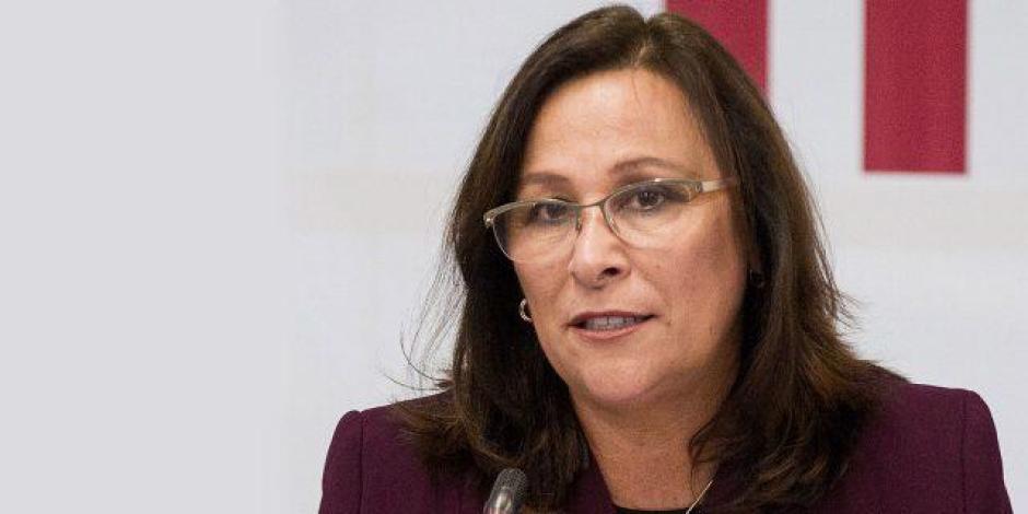 Rocío Nahle avanza en proceso por candidatura de Morena en Veracruz.