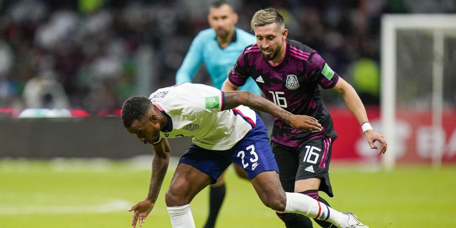 México y Estados Unidos se enfrentaron en la Eliminatoria Concacaf rumbo a la Copa del Mundo Qatar 2022.