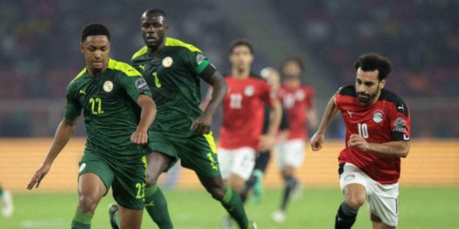 Senegal ante Egipto en la Eliminatoria CAF rumbo a Qatar 2022.