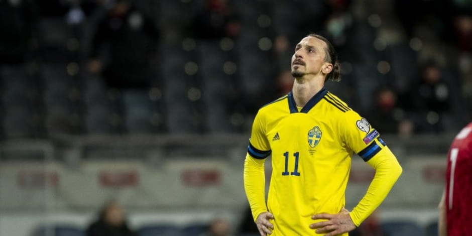 Zlatan Ibrahimovic y Suecia no estarán en Qatar 2022.