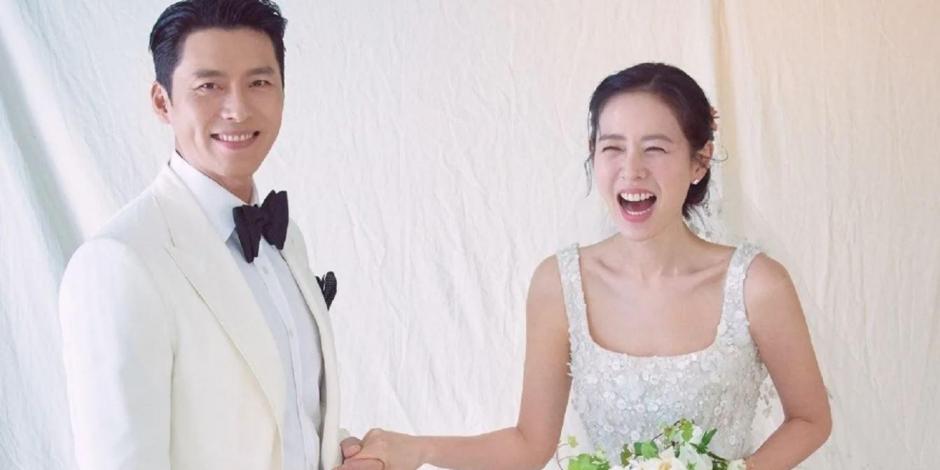 Hyun Bin y Son Ye Jin presumen que se casaron con emotivas FOTOS de su boda