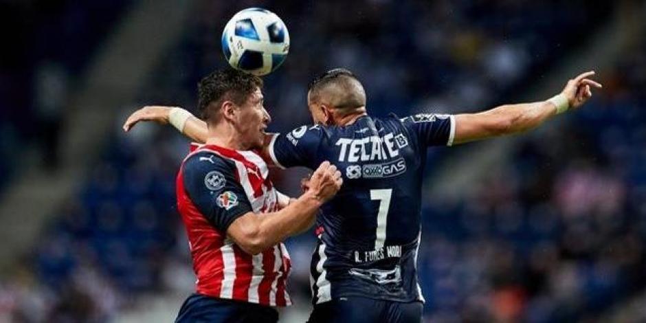 Chivas y Monterrey igualaron 0-0 en agosto pasado en la Fecha 6 del Torneo Apertura 2021.