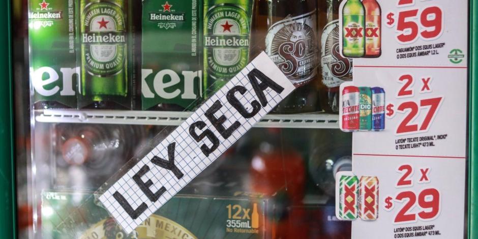 La Ley Seca se aplicará el próximo 15 y 16 de septiembre para todos los establecimientos que veden bebidas alcohólicas en las alcaldías Tláhuac y Xochimilco