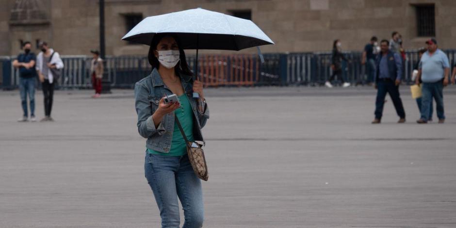 Protección Civil espera una temperatura máxima de 24 grados Celsius para este miércoles en la Ciudad de México.