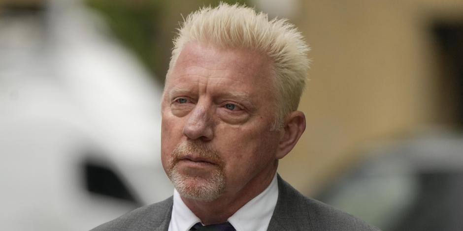 El extenista alemán Boris Becker llega a la Corte Real de Southwark para recibir sentencia, el viernes 29 de abril.