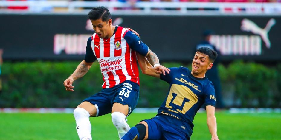 Chivas y Pumas se enfrentaron en el repechaje del Clausura 2022 de la LIga MX.