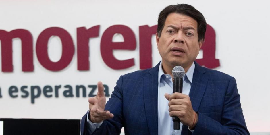 Mario Delgado, dirigente nacional de Morena, señaló que habrá honestidad, lealtad, equidad, inclusión, rumbo a las elecciones de 2024.