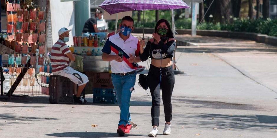 La Secretaría de Gestión Integral de Riesgos y Protección Civil (SGIRPC) prevé continúe el calor en la Ciudad de México