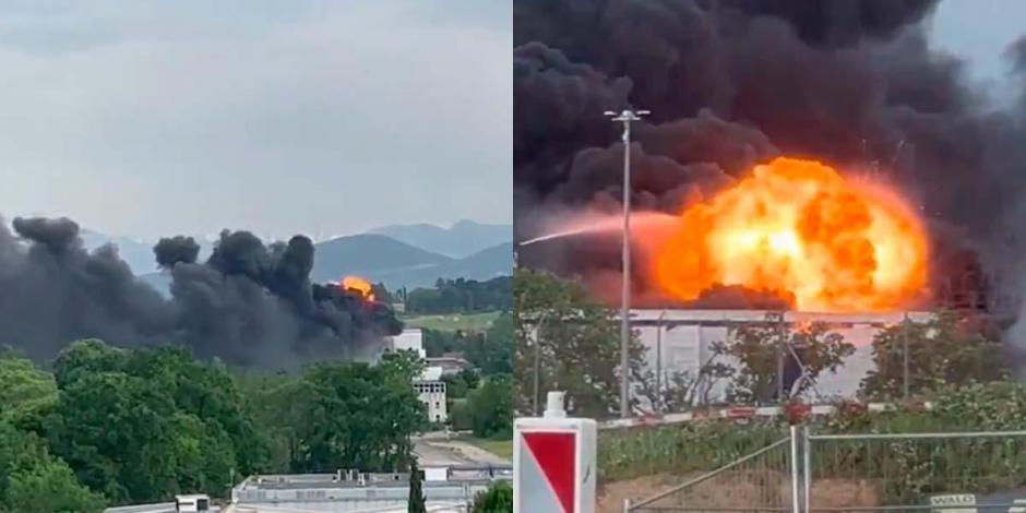 Se registraron explosiones en las inmediaciones del Aeropuerto de Ginebra en Suiza