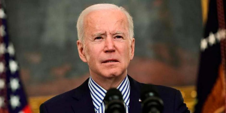 Respuesta "rápida y severa" prevé Biden si Rusia anexa territorios de Ucrania.