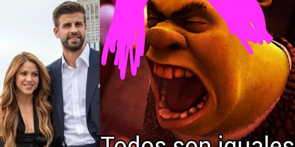Fans reaccionan a la presunta infidelidad de Piqué a Shakira con tristes MEMES