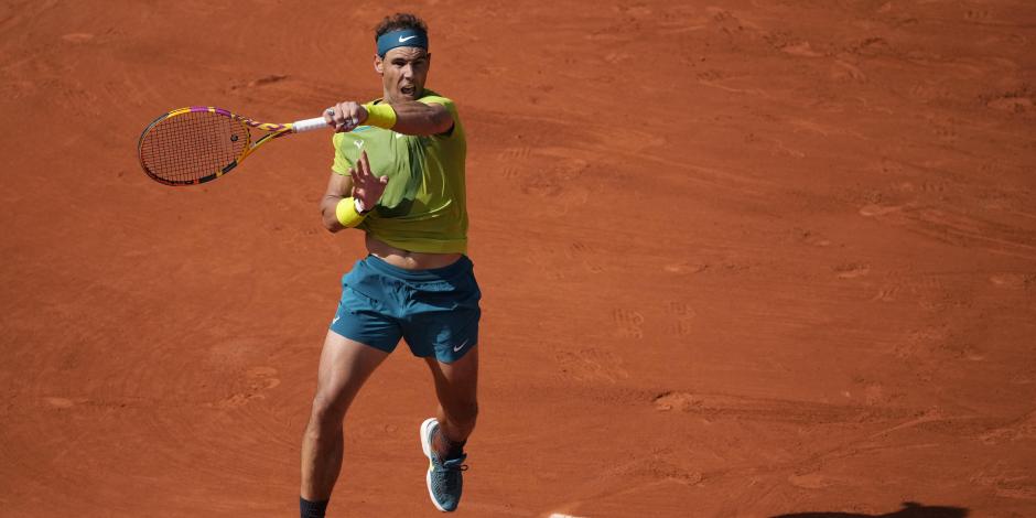 Rafael Nadal durante la final de Roland Garros contra Casper Ruud.
