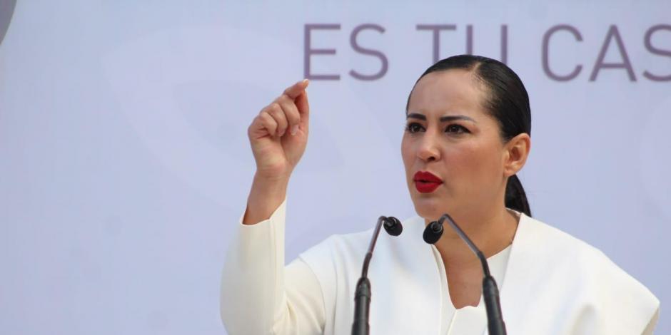 Sandra Cuevas pide licencia para ausentarse de su cargo por 15 días