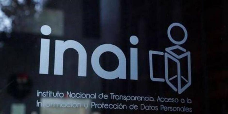 Instituto Nacional de Transparencia, Acceso a la Información y Protección de Datos Personales.