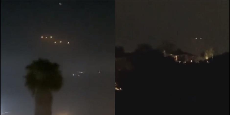 Presuntos OVNIS son captados en el cielo de Tijuana y San Diego. Foto: Especial
