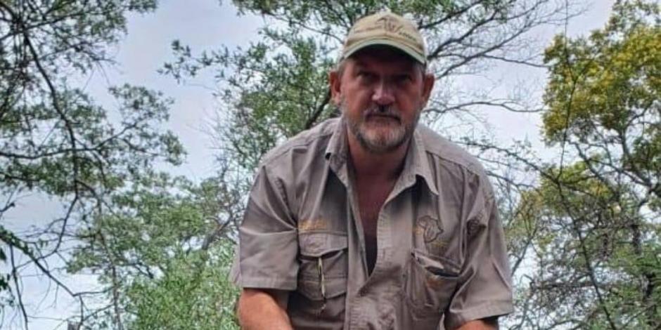 Riaan Naude, cazador de animales en Sudáfrica, fue asesinado.