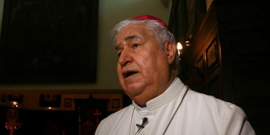 El arzobispo de Monterrey, Rogelio Cabrera López, pide a autoridades de NL usar "inteligentemente" el agua de las lluvias.
