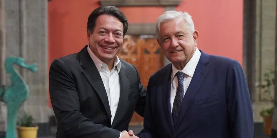 Mario Delgado hizo énfasis en que el Presidente López Obrador ha cumplido con su palabra durante los cuatro años de su gobierno.