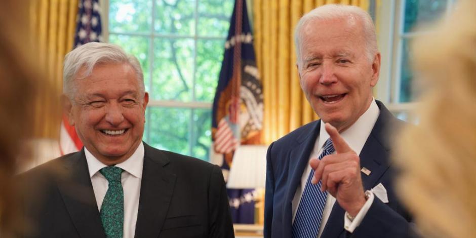 López Obrador y Joe Biden se reunió este martes en Estados Unidos.