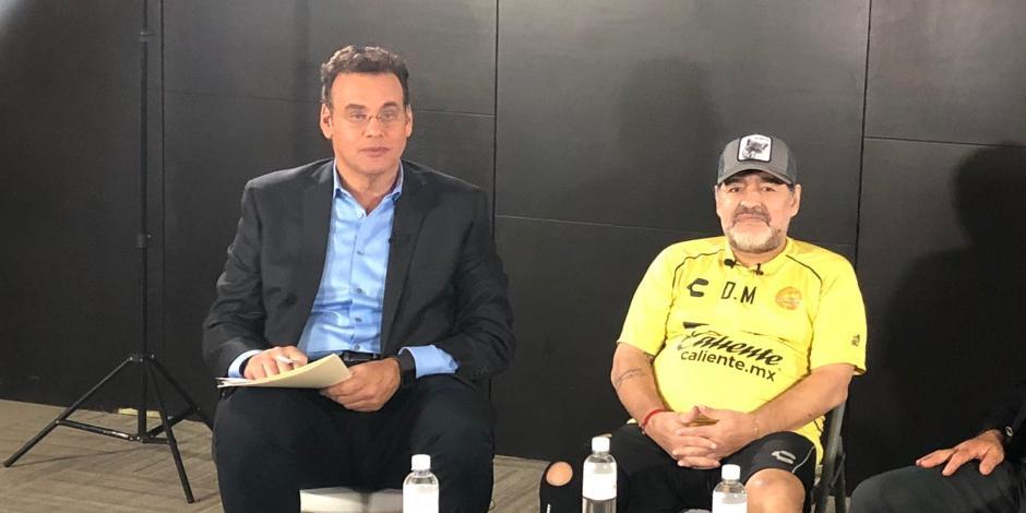 David Faitelson confiesa que pagó por entrevistar a Diego Maradona