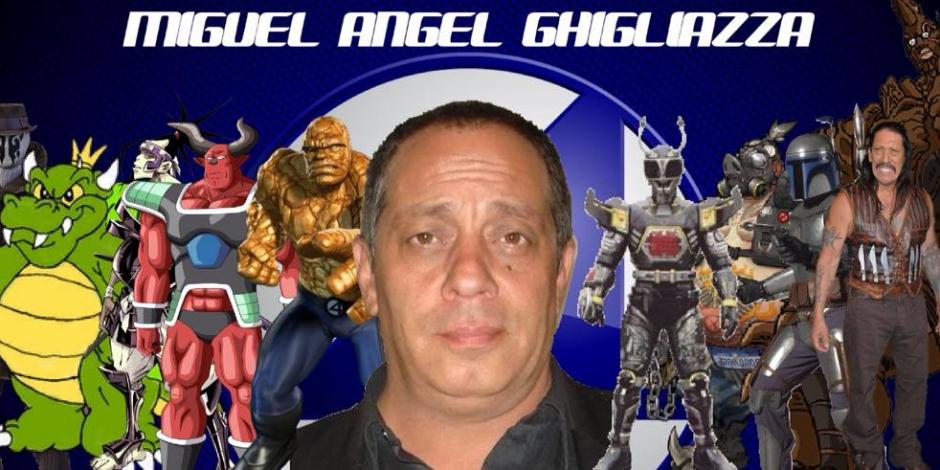 Reportan como desaparecido al actor de doblaje Miguel Ángel Ghigliazza Solares