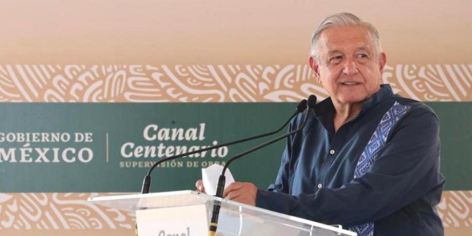 López Obrador también destacó que su gobierno busca la autosuficiencia alimentaria.