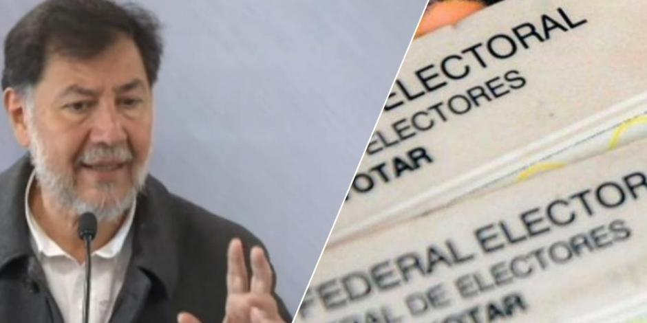 Noroña admite que Morena y aliados no tienen certeza de lograr los votos suficientes para aprobar la Reforma Electoral.