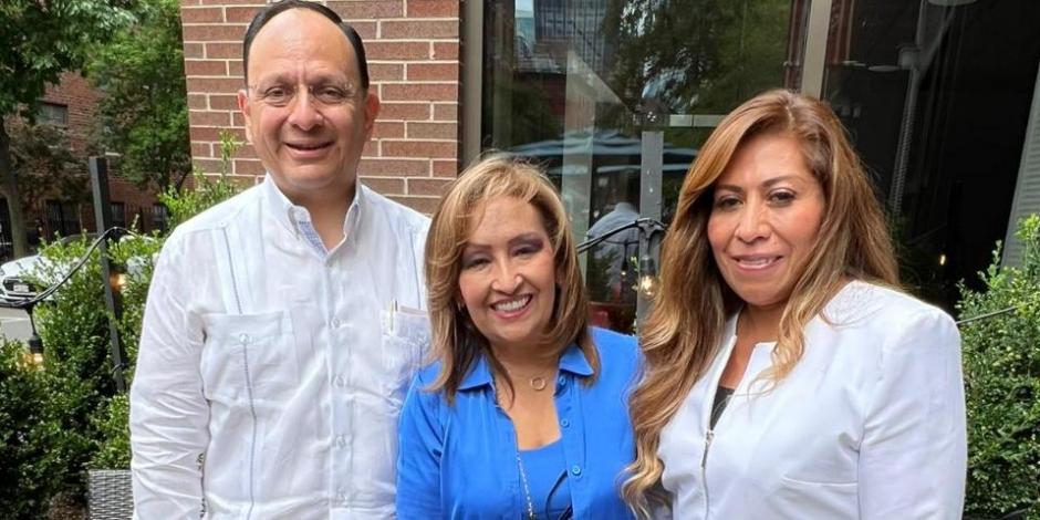 Lorena Cuéllar indicó que se beneficiará a personas de Tlaxcala que radican en NY. 
