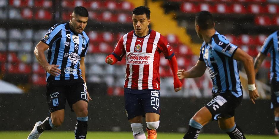 Querétaro y Chivas igualaron 2-2 en el Estadio Corregidora en la Jornada 5 del pasado Apertura 2022.