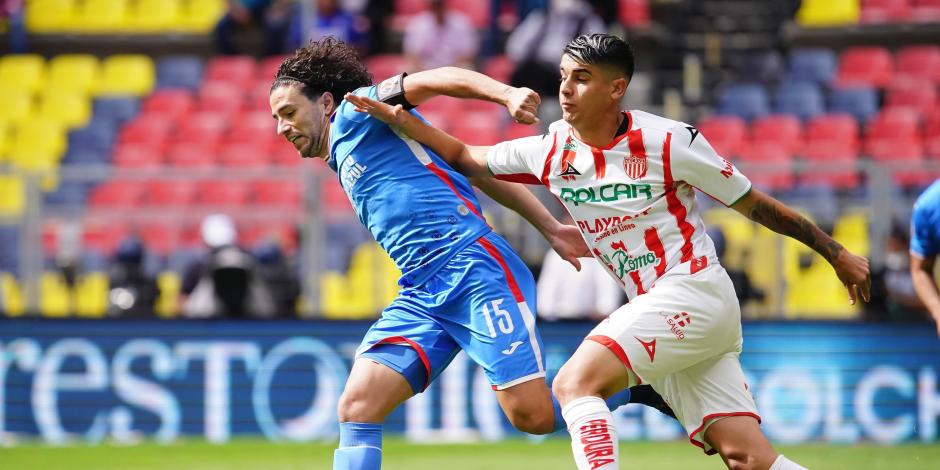 Cruz Azul derrotó 1-0 al Necaxa en el Estadio Azteca, en la Jornada 6 del Apertura 2022.
